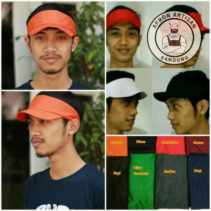 Topi Chef dan Waiters KHUSUS BORDIR